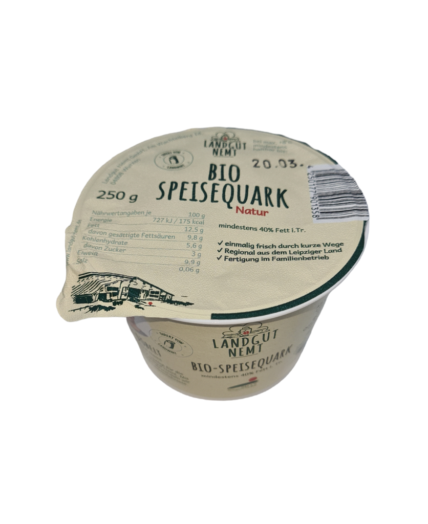 Bio-Speisequark Natur 250g