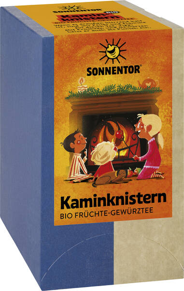 Kaminknistern Früchtetee Bio         18 à 2,5g