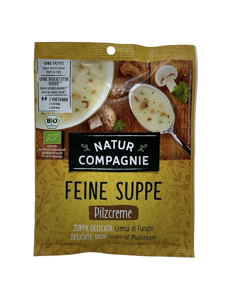 Pilzcremesuppe Bio 40g