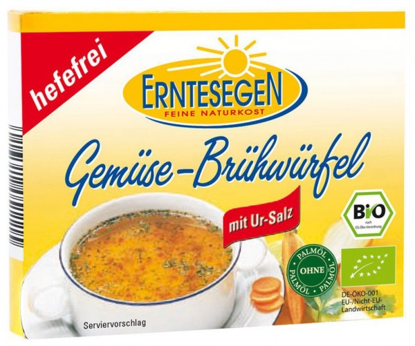 Gemüsebrühwürfel 66g Bio