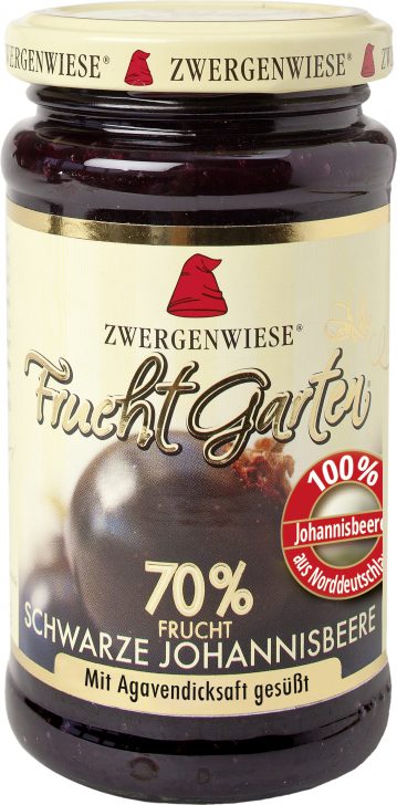 Schwarze Johannisbeere Bio Aufstrich 225g