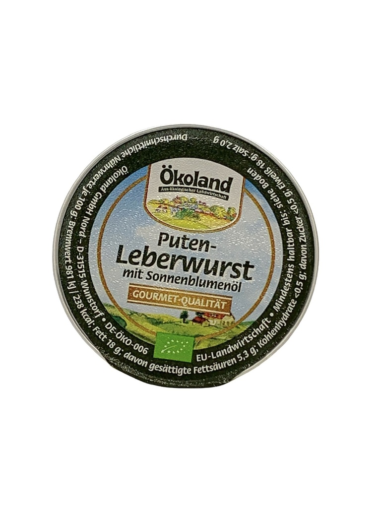 Putenleberwurst Bio 50g 