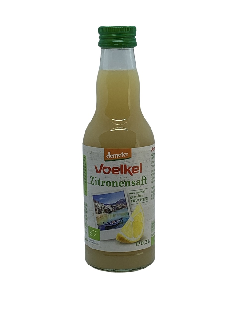 Zitronensaft Bio 0,2l 