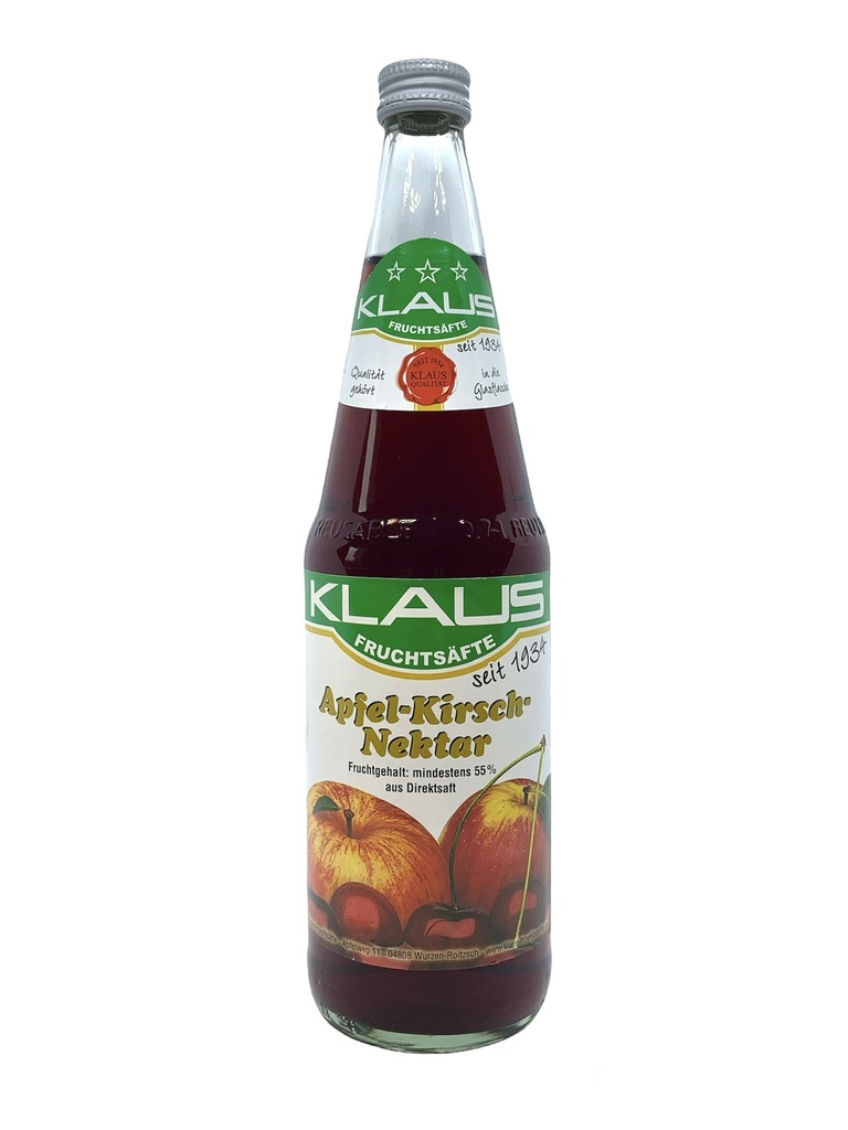 Apfel Kirsch-Nektar 0,7l 