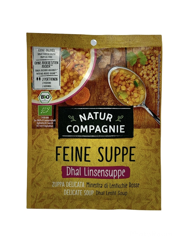 Dhal Linsensuppe Bio 60g