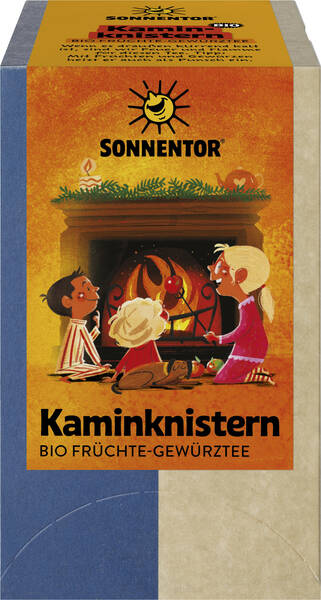 Kaminknistern Früchtetee Bio 18 à 2,5g