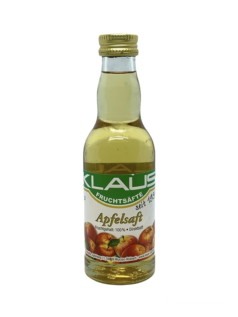 Apfelsaft Direktsaft klar 0,2l 