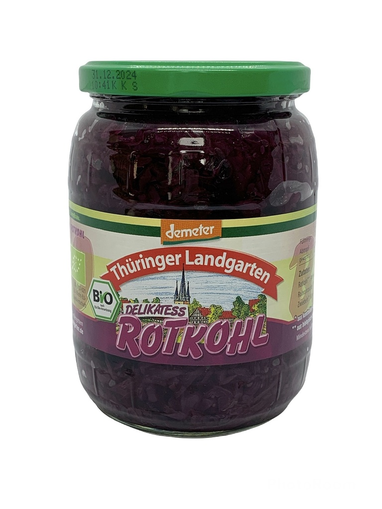 Rotkohl Bio 720 ml Thür.Landgarten