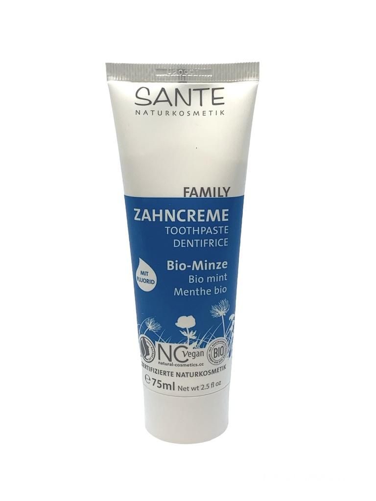 Zahncreme Bio-Minze Sante Family 75ml