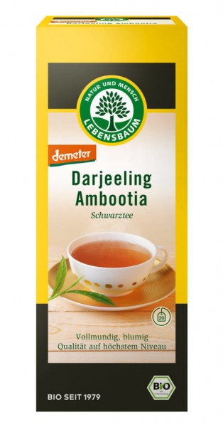 Darjeeling Ambootia Schwarztee Bio 20x2g