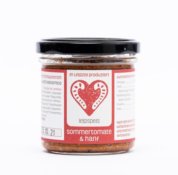 Bio-Brotaufstrich &quot;Sommertomate &amp; Hanf&quot; 140g