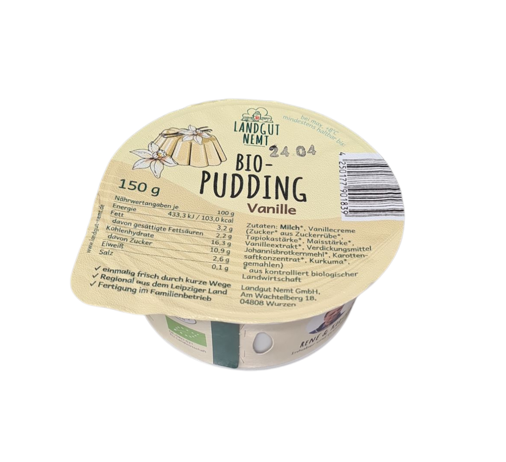 Bio-Pudding Vanille 150g