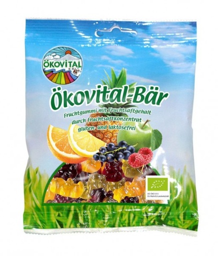 [311078] Ökovital Bär Bio 100g mit Gel. 