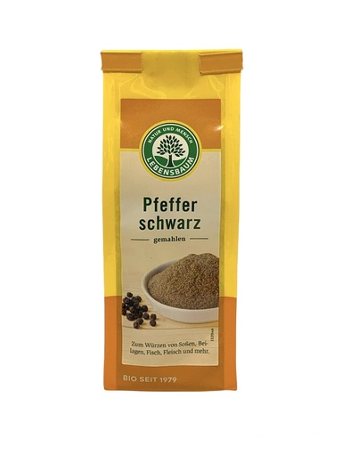 [310137] Pfeffer schwarz gemahlen Bio 50g