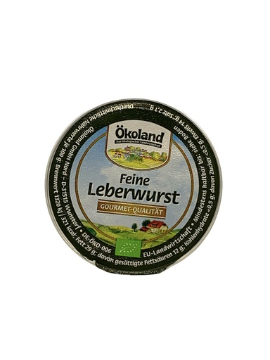 [301113] Leberwurst Bio 50g 