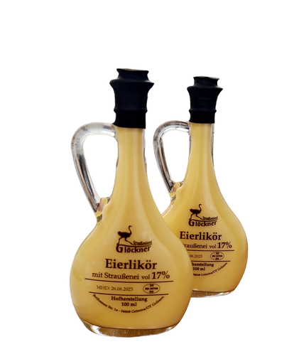 [405027] Eierlikör mit Straußenei 100ml 17%