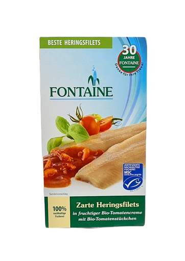 [304054] Heringsfilets in Bio-Tomaten-Creme 200g  