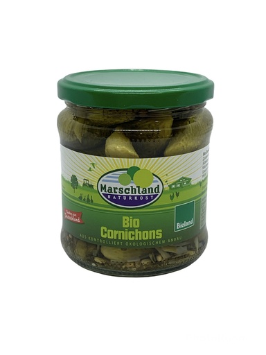[304060] Cornichons ohne Zucker Bio 330g
