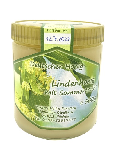 [303198] Lindenhonig mit Sommertracht 500g