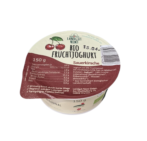 [113039] Bio-Fruchtjoghurt Sauerkirsche 150g