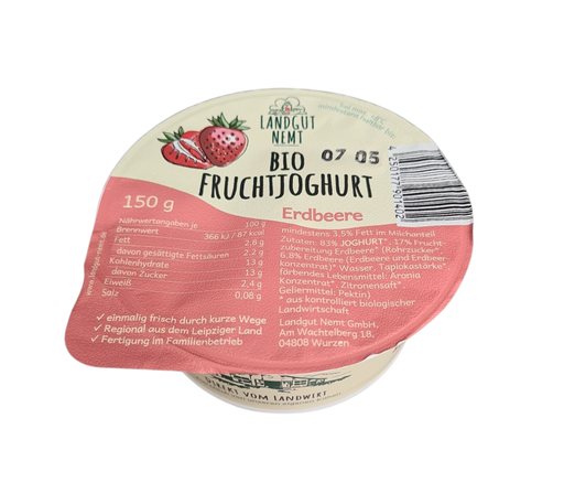 [113032] Bio-Fruchtjoghurt Erdbeer 150g