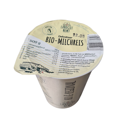 [113082] Bio- Dehnitzer Milchreis 500g