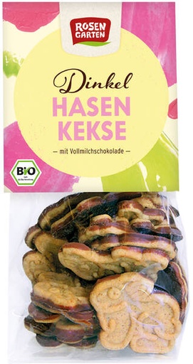 [307021] Dinkel Osterhasen Keks Vollmilch Bio 150g