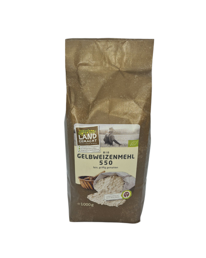 [312053] Gelbweizenmehl Bio 550 1kg (Rolle Mühle)