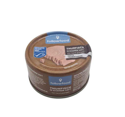 [303246] Thunfisch in eigenem Saft Bio 80g